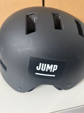 JUMP Matte Black Skate/Bike Helmet